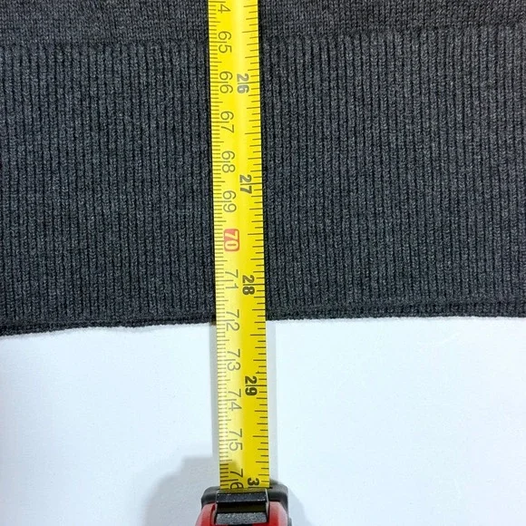 Daniel Cremieux Classics Men'sFull Zip Fleece Lined Vest Dark Gray Black Size XL - Picture 7 of 8